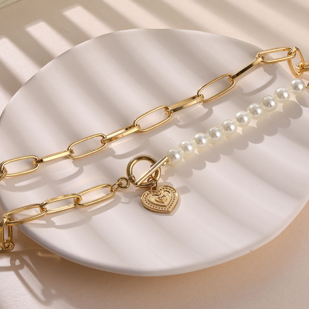 Love Alloy High-grade Clavicle Chain For Women