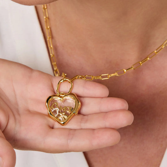 All-match Zircon Heart Necklace For The Collarbone
